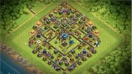 Never rush your base in COC (Image via Supercell)